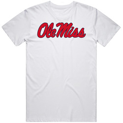 Ole Miss Logo College Sports Fan Cool Gift Retro T Shirt