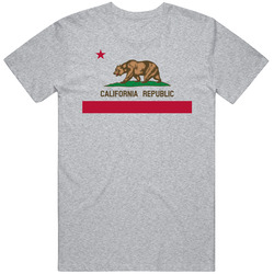 California Republic Retro T Shirt