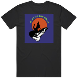 Howl At The Moon Fan Retro T Shirt