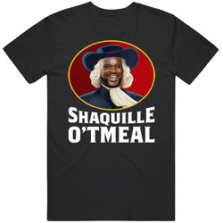 Shaquille Oatmeal O'neal Parody Funny Oats Gifts Retro T Shirt