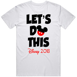 Let's Do This Disney 2018 Retro T Shirt
