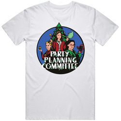 Party Planning Committee Christmas Charity Retro T Shirt