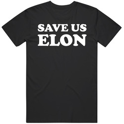 Save Us Elon Musk Retro T Shirt
