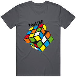Rubik's Cube Twisted Retro T Shirt