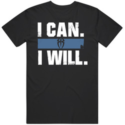 Roman I Can I Will Reigns Retro T Shirt