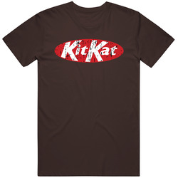 Kit Kat Chocolate Bar Fan Retro Logo Cool Gift Idea Retro T Shirt