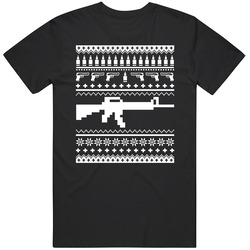 Gun Retro T Shirt
