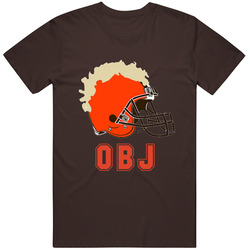 Obj Cleveland Browns Football Retro T Shirt