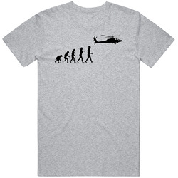 Helicopter Evolution Apache Retro T Shirt
