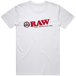 Raw Paper Rolling Papers Retro T Shirt