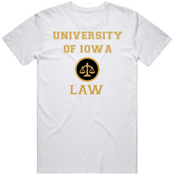 University Of Iowa Law Student Graduate Proud Retro T Shirt