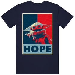 Baby Yoda Hope Retro T Shirt