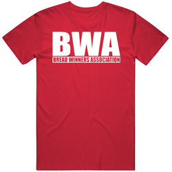 Bwa Men Red Retro T Shirt