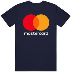 Mastercard Finance Logo Retro T Shirt