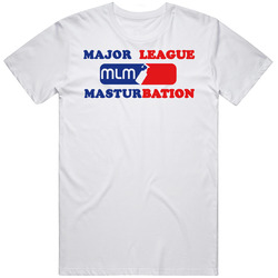 Major League Masturbation Funny Retro T Shirt