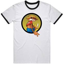 Johnny Chimpo Super Troopers Logo Retro T Shirt