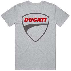 Ducati Diavel Logo Sport Grey Retro Classic T Shirt
