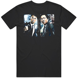 Heroes Tv Show Hiro And Ando Retro Classic T Shirt