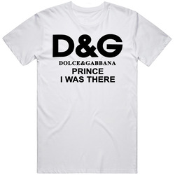 D&g Dolce I Was There Retro Classic T Shirt