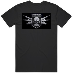 Call Of Duty Elite  Black Retro Classic T Shirt