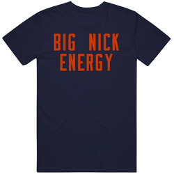 Nick Foles Big Nick Energy Chicago Football Fan Retro Classic T Shirt