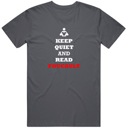 Keep Quiet And Read Foucault Retro Classic T Shirt