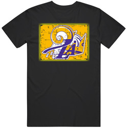 Los Angeles Sports Team Mashup La Kings Lakers Dodgers Fan Retro Classic T Shirt