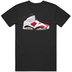 Jordan 6 Retro Carmine Retro Classic T Shirt