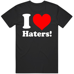 I Love Haters Chiara Ferragni Slogan Retro Classic T Shirt