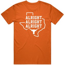 Texas Longhorns Alright Alright Alright Em4shirts Retro Classic T Shirt