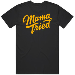 Mama Tried Black Retro Classic T Shirt