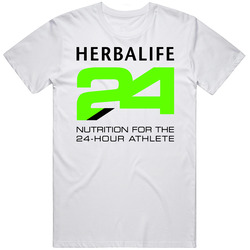 Herbalife White Retro Classic T Shirt