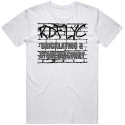 Brick Background Graffiti Look Light Retro Classic T Shirt