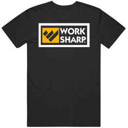 Work Sharp Logo Mens Black Retro Classic T Shirt