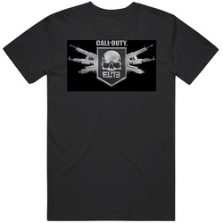 Call Of Duty Elite Black Retro Classic T Shirt Call Of Duty Elite Black Retro Classic T Shirt