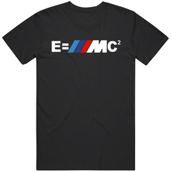Emc2 Black Retro Classic T Shirt