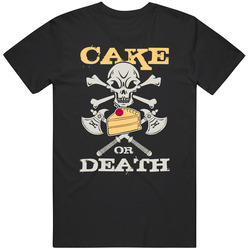 Cake Or Death Retro Classic T Shirt