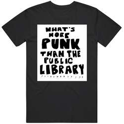 Whats More Punk Than The Public Library Dc Mt Pleasant Library Retro Classic T Shirt