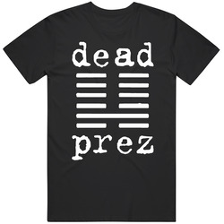Dead Prez Hip Hop Band Logo Retro Classic T Shirt
