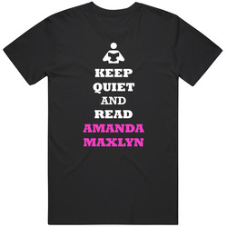 Keep Quiet And Read Maxlyn Retro Classic T Shirt