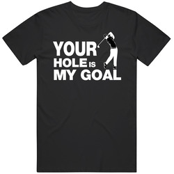 Golf - Your Hole Is My Goal Retro Classic T Shirt