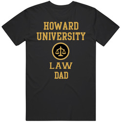 Howard University Law Dad Retro Classic T Shirt