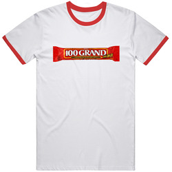 100 Grand Chocolate Bar Fan Cool Gift Idea Retro Classic T Shirt