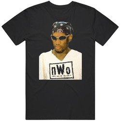 Dennis Rodman Wcw Black Retro Classic T Shirt