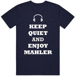 Keep Quiet And Enjoy Mahler Retro Classic T Shirt