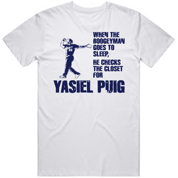 Yasiel Puig Boogeyman Los Angeles Baseball Retro Classic T Shirt