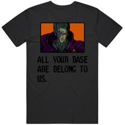 All Your Base Belong To Us Funny Internet Retro Classic T Shirt