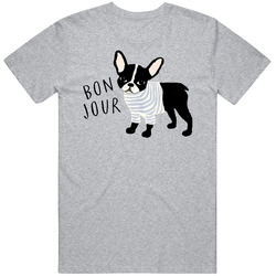 Kate Spade Antoine French Bulldog Retro Classic T Shirt
