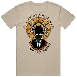 Mudcat Whiskers Steampunk Men's Tan Retro Classic T Shirt