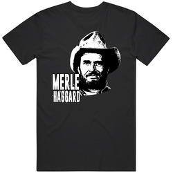 Merle Haggard Retro Classic T Shirt